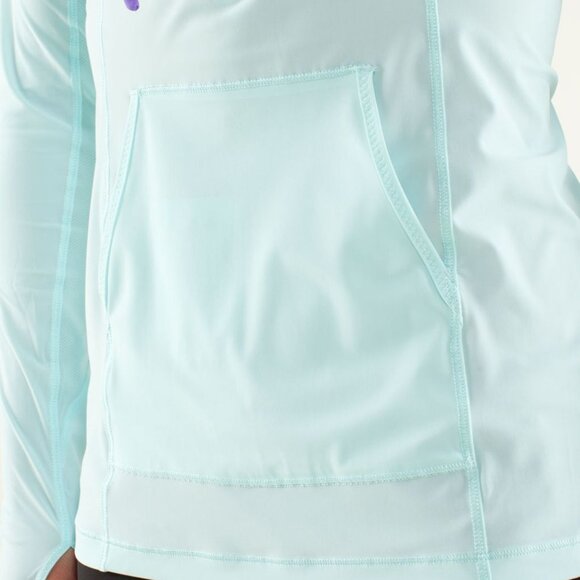 Lululemon Runbeam Hoodie thin UV Protection shirt in size 4 - Picture 6 of 11